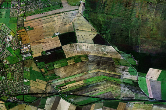 Figure 5: Thorne Cables – reclaimed from moorland by the removal of peat, by former commoners allotted land as compensation following Vermuyden’s drainage of Hatfield Chase