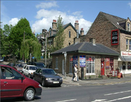 Text Box: Figure 4: A former lodge (now reused as commercial premises) originally controlling access to the Broomhall Park Estate from Ecclesall Rd. © SCC UDC