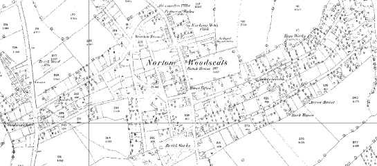 Figure 4: Land Society development in Norton Woodseats in 1894